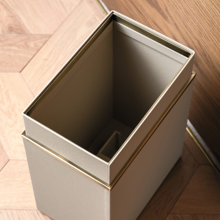 Bronze Trash Bin - Image 3